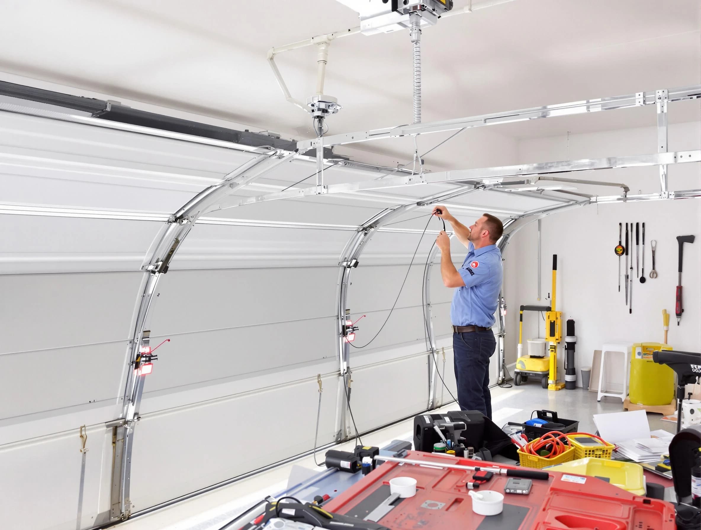 Garage door cable repair service by Orlando Garage Door Repair in Orlando