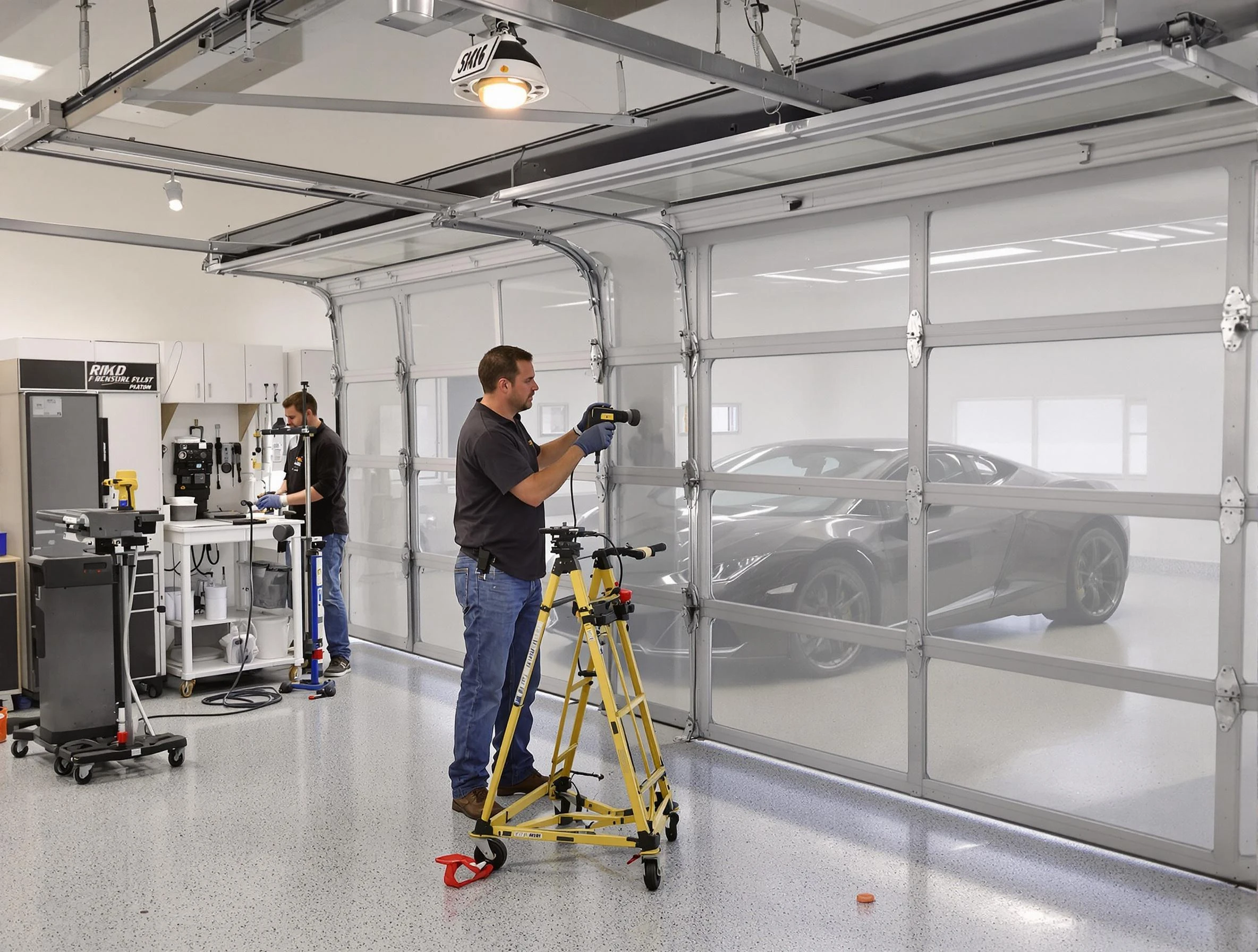 Garage Door Dents Repair in Orlando