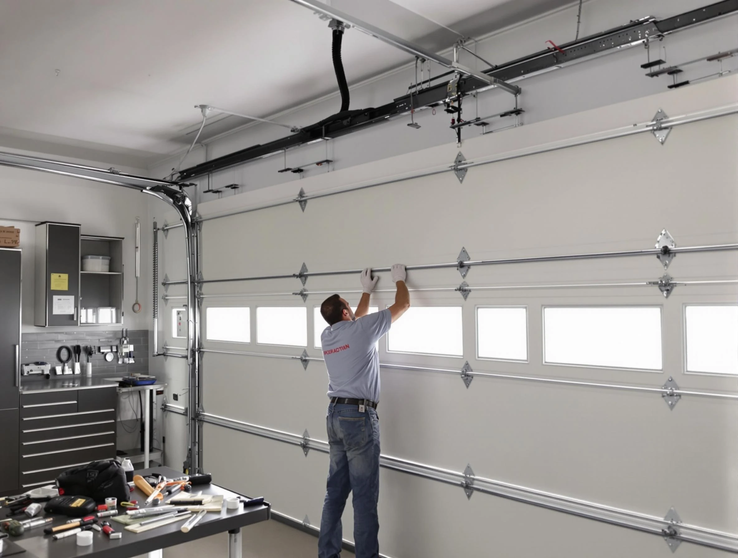 Garage Door Track Repair in Orlando