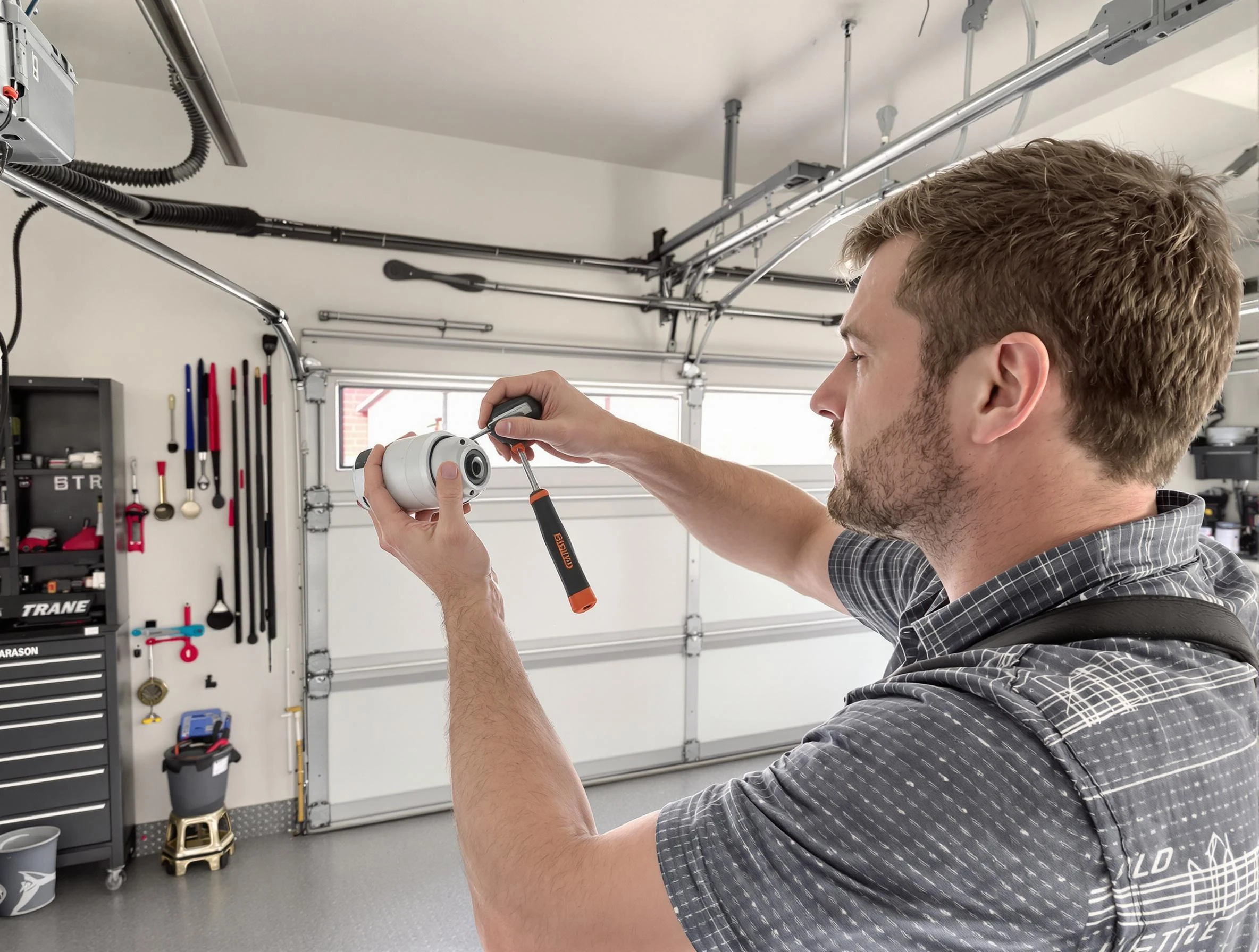 Garage door opener repair service by Orlando Garage Door Repair in Orlando