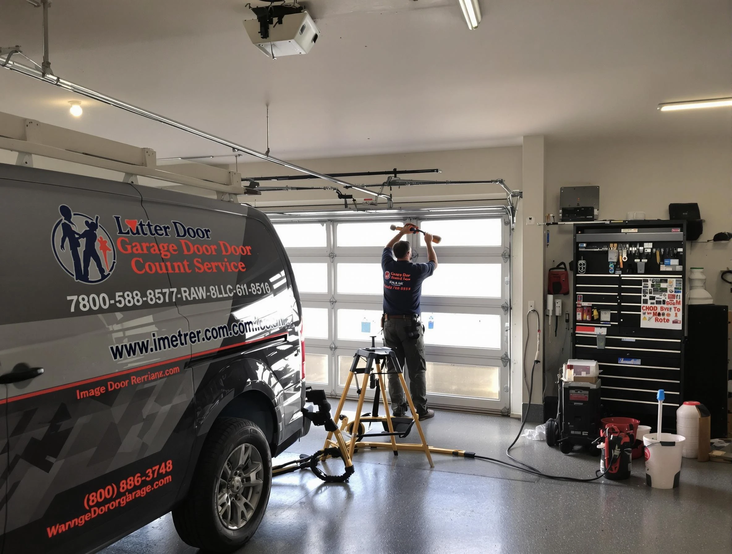 Orlando Garage Door Repair rapid response team performing same-day repair in Orlando